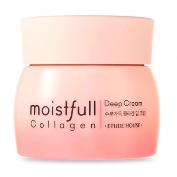 

крем с коллагеном для увлажнения глубоких слоев кожи etude house moistfull collagen deep cream