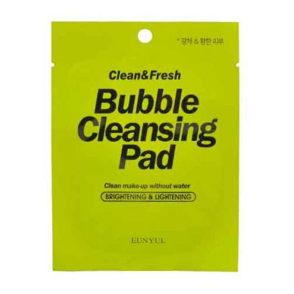 

тканевые подушечки eunyul clean & fresh bubble cleansing pad