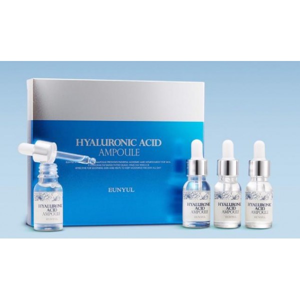 

сыворотка ампульная с гиалуроновой кислотой (набор) eunyul hyaluronic acid ampoule 4p set