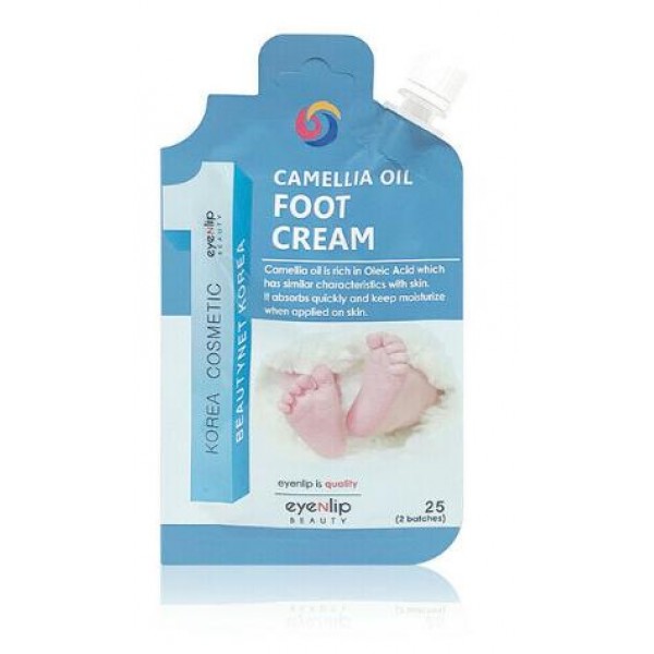 

крем для ног с маслом камелии eyenlip camellia oil foot cream
