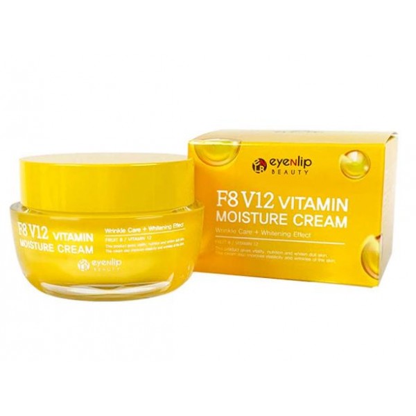 

витаминный увлажняющий крем eyenlip f8 v12 vitamin moisture cream