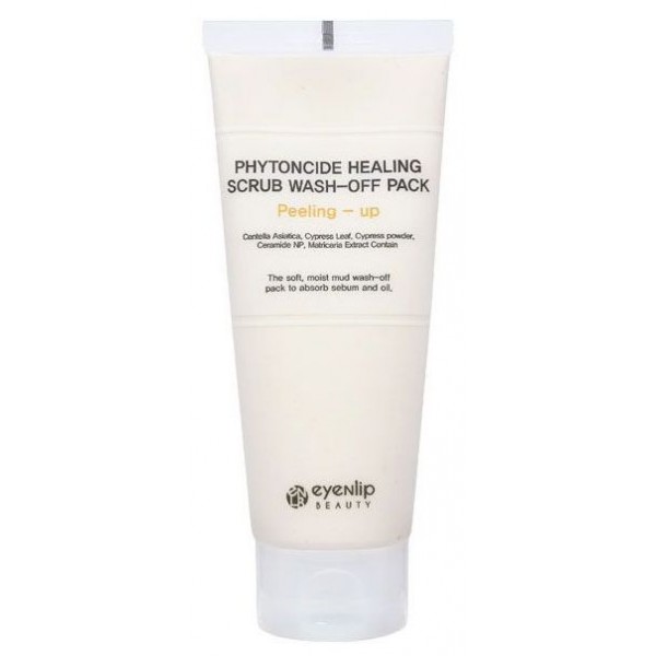 

маска-скраб с кипарисом eyenlip phytoncide healing scrub wash off pack