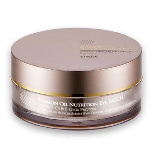 

патчи для глаз гидрогелевые с лососевым маслом eyenlip salmon oil nutrition eye patch