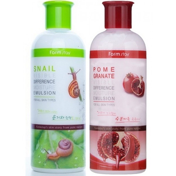 

увлажняющая эмульсия farmstay visible difference moisture emulsion