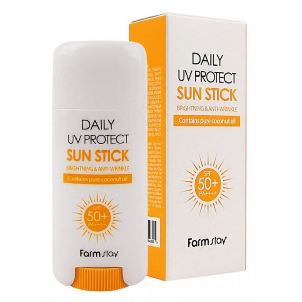 

солнцезащитный стик farmstay daily uv protect sun stick spf50 pa++++