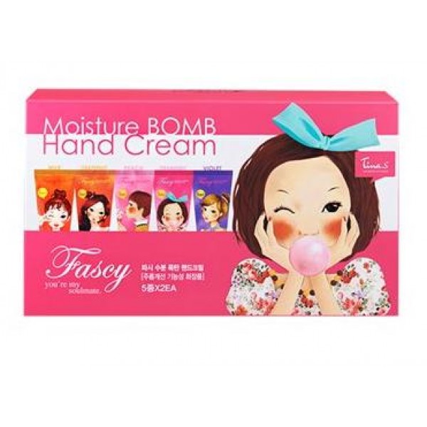 

крем для рук набор fascy moisture bomb hand cream 10 set