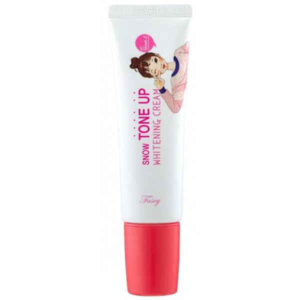 

крем для лица осветляющий fascy snow tone up whitening cream