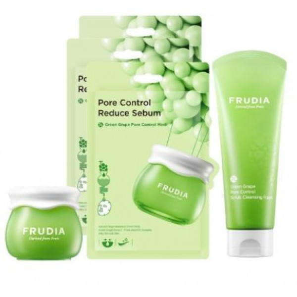 

набор "виноградный щербет" frudia green grape set
