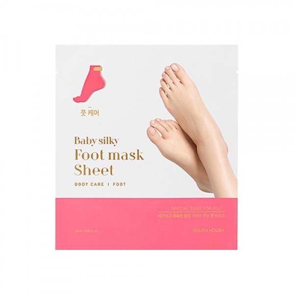 

смягчающая маска для ног holika holika baby silky foot mask sheet