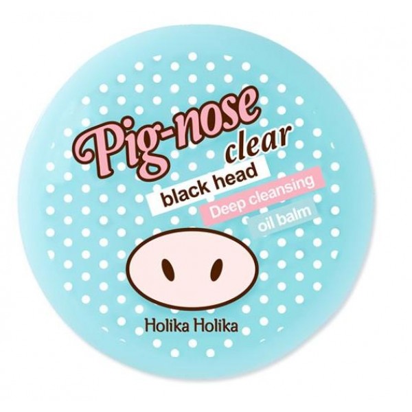 бальзам для глубокой очистки пор holika pig nose clear black head deep cleansing oil balm