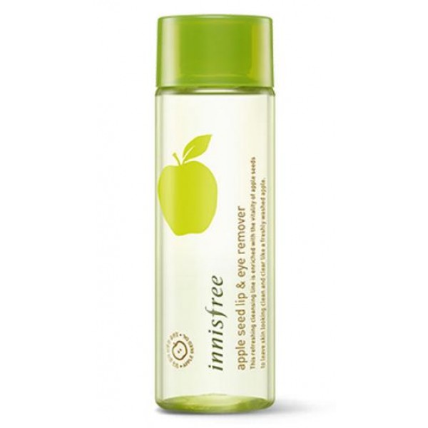 средство для снятия макияжа innisfree apple seed lip and eye make up remover