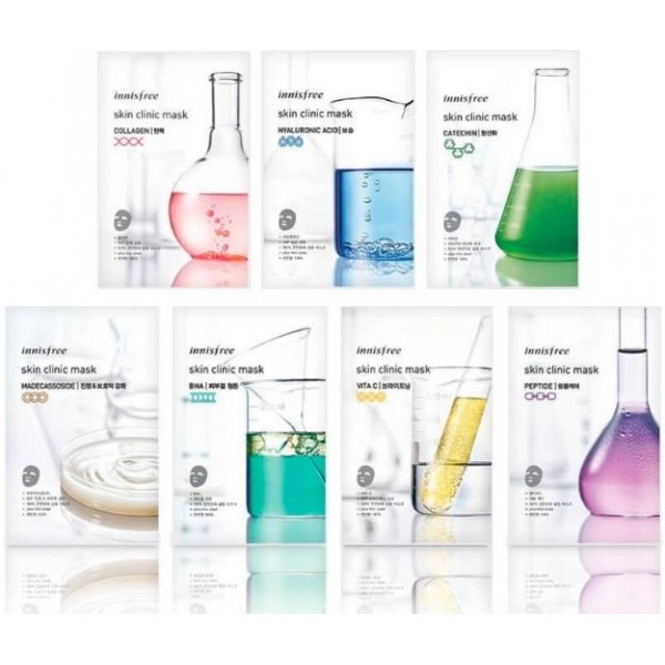 

маска для лица тканевая innisfree skin clinic mask