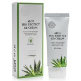 Крем бб для лица с экстрактом алоэ солнцезащитный Jigott Aloe Sun Protect Bb Cream Spf41 Pa++