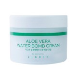 Крем для лица успокаивающий с алоэ Jigott Aloe Vera Water Bomb Cream