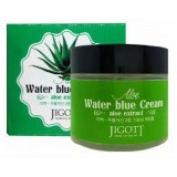 Крем для лица с алоэ Jigott Aloe Water Blue Cream