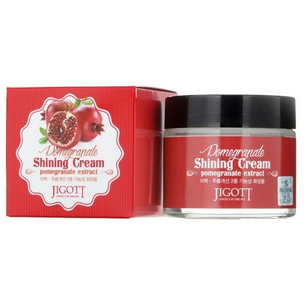 

крем для лица с экстрактом граната jigott pomegranate shining cream