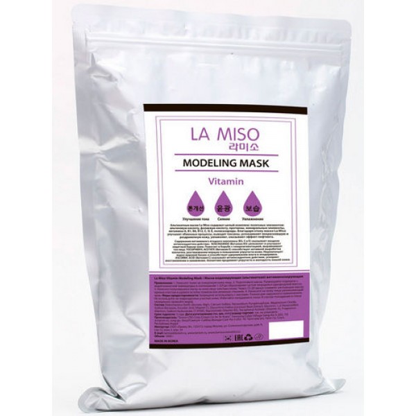 

маска моделирующая (альгинатная) витаминизирующая la miso modeling mask vitamin