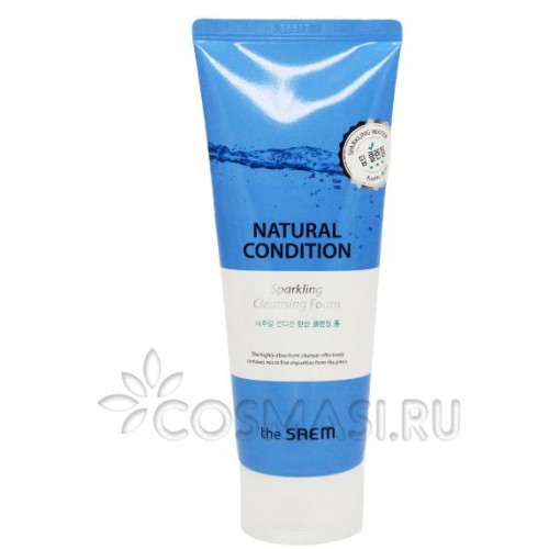 Пенка для умывания The Saem Natural Condition Sparkling Cleansing Foam фото-1