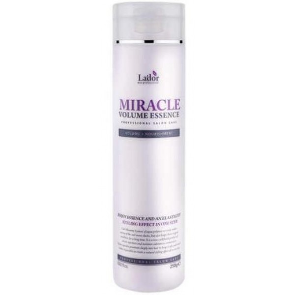 увлажняющая эссенция для фиксации и объема волос la'dor miracle volume essence