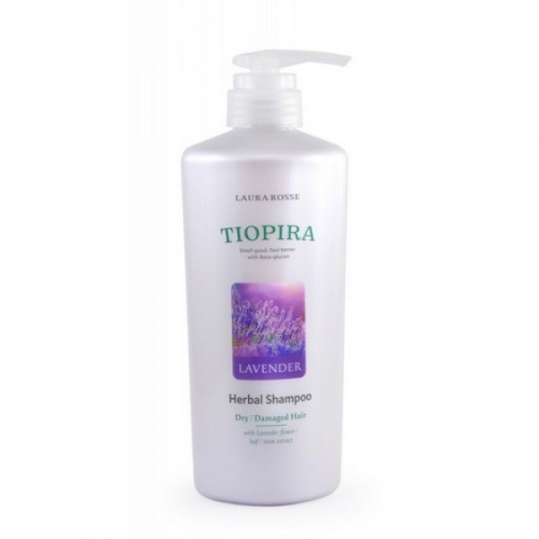 

шампунь лаванда для сухих поврежденных волос laura rosse herbal shampoo lavender