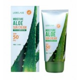 Солнцезащитный увлажняющий крем с экстрактом алоэ Lebelage Moisture Aloe Sun Cream Spf50+ Pa+++