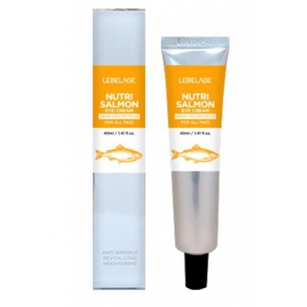 

крем для глаз с маслом лосося lebelage eye cream nutri salmon