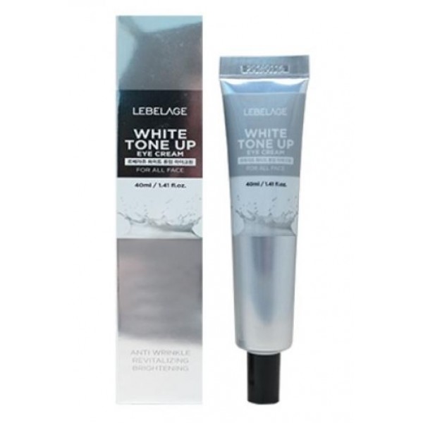 

крем для глаз осветляющий lebelage eye cream white toneup