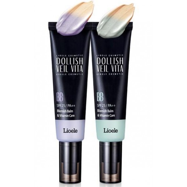 бб крем витаминная вуаль lioele dollish veil vita bb spf25