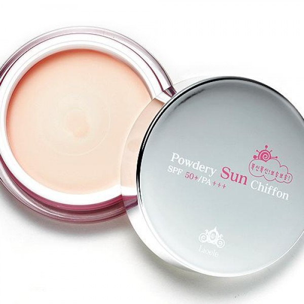 

защита пудровая от солнца spf50+ lioele powdery sun chiffon, spf50+ pa+++