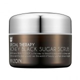 Скраб для лица с черным барбадосским сахаром Lioele Honey Black Sugar Scrub