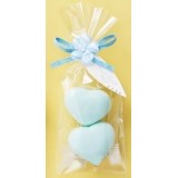 Мыло туалетное косметическое "сердца" Master Soap Sweet Heart Soap (Blue)