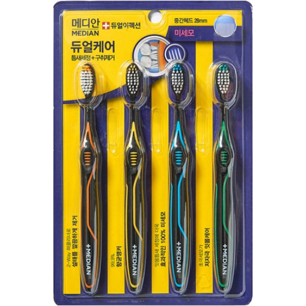 

набор зубных щеток двойного действия median dual effection toothbrush