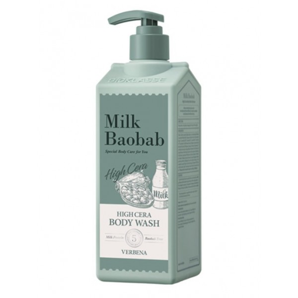 

гель для душа с ароматом вербены milkbaobab high cera body wash verbena