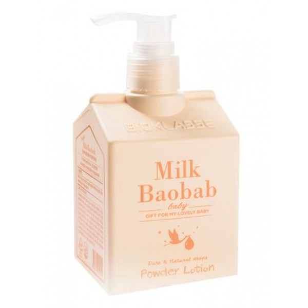 

лосон-пудра для тела milkbaobab baby powder lotion