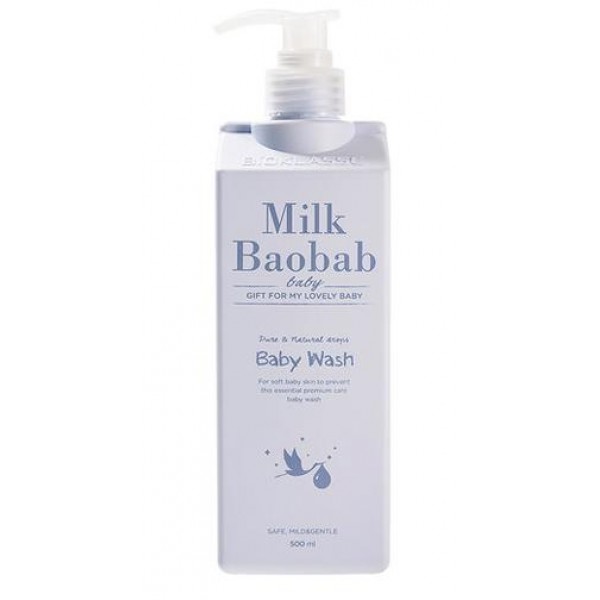 

гель для душа (от 2 недель до 5 лет) milkbaobab baby wash all in one