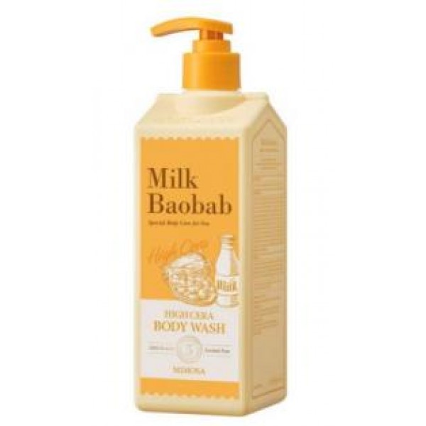 

гель для душа milkbaobab high cera body wash mimosa