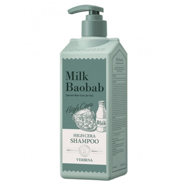 

шампунь для волос с ароматом вербены milkbaobab high cera shampoo verbena