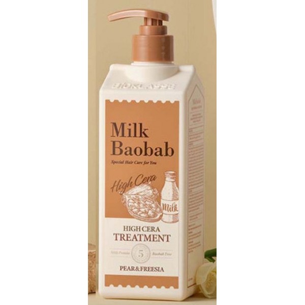 бальзам для волос milkbaobab high cera treatment pear & freesia