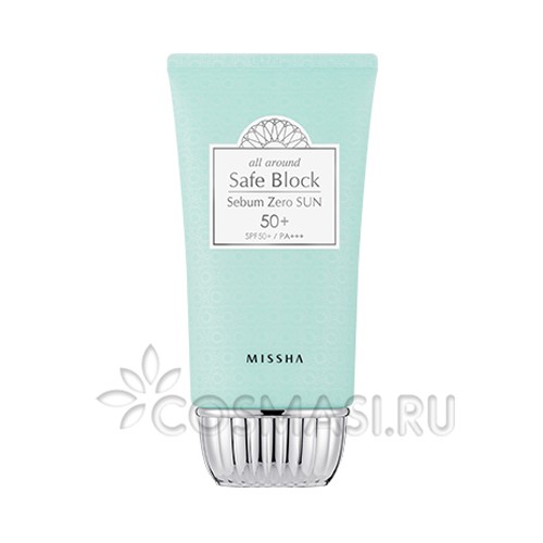 missha all around safe block sebum zero sun