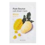 Маска для лица листовая с манго Missha Pure Source Cell Sheet Mask (Mango)