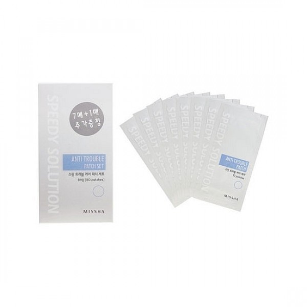 

набор патчей против прыщей missha speedy solution anti trouble patch set