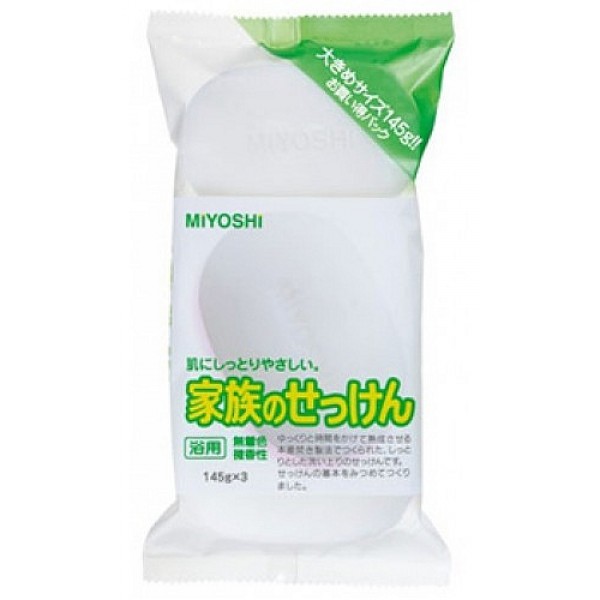 

мыло на основе натуральных компонентов miyoshi additive free soap bar