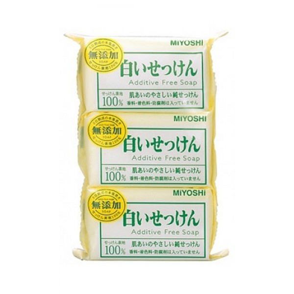 

туалетное мыло с натуральными компонентами miyoshi additive free soap