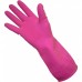 Перчатки латексные хозяйственные удлиненные с манжетой Myungjin Rubber Glove Buyliving фото-3
