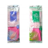 Перчатки латексные хозяйственные удлиненные с манжетой Myungjin Rubber Glove Buyliving
