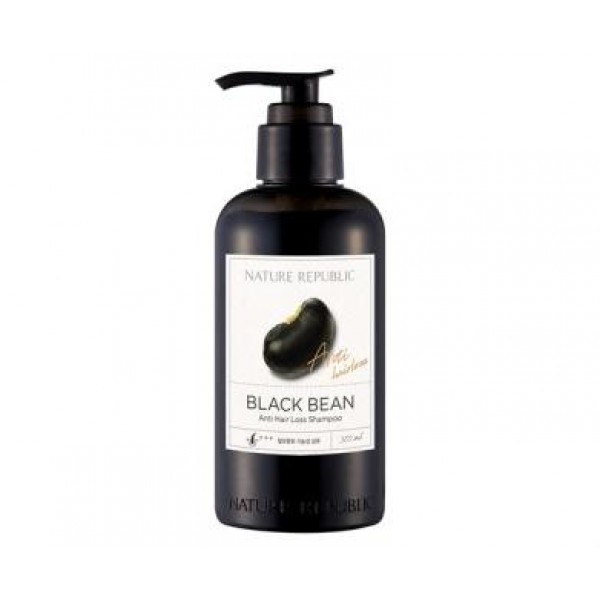 

шампунь против выпадения волос nature republic black bean anti hair loss shampoo