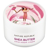 Крем для лица паровой ультраувлажняющий для очень сухой кожи Nature Republic Shea Butter Steam Cream Ultra