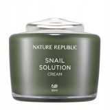 Крем для лица с улиточным экстрактом Nature Republic Snail Solution Cream