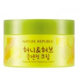 Крем очищающий с травяными экстрактами и медом Nature Republic Honey & Herb Cleansing Cream