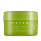 Маска для лица охлаждающая Nature Republic Real Squeeze Aloe Vera Ice Pack